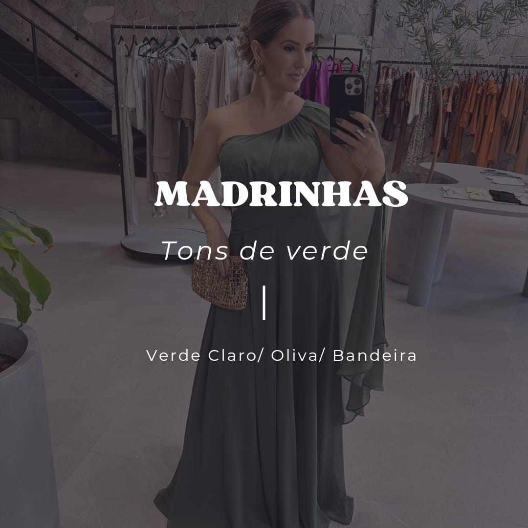 Madrinhas Tons de Verde
