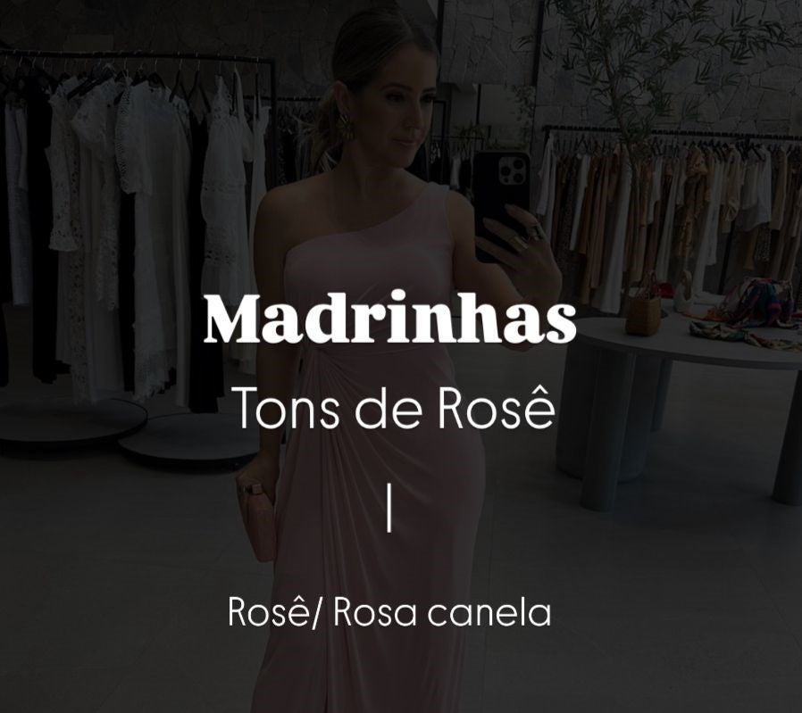 Madrinhas Tons de Rosê
